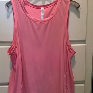 Lululemon Athletica Coral/Pink Sleeveless Relaxed Tank Top GUC
